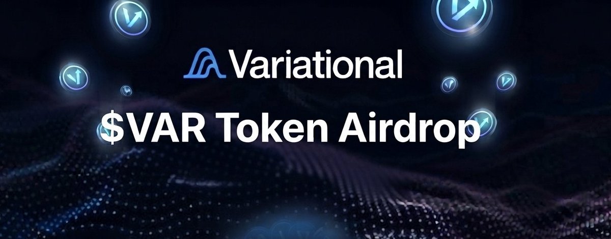 CryptoBikash's tweet photo. Variational $VAR TGE Airdrop Update!

🪂 Airdrop: 32%
📅 TGE: Q4 2026

🔓 Tokens 100% unlock at TGE.

⭐️ Tokens airdropped proportionally to points holdings. 

✅ Join here: https://t.co/85PTqmcDtg 

More details 👇👇👇 https://t.co/94EB8prktv