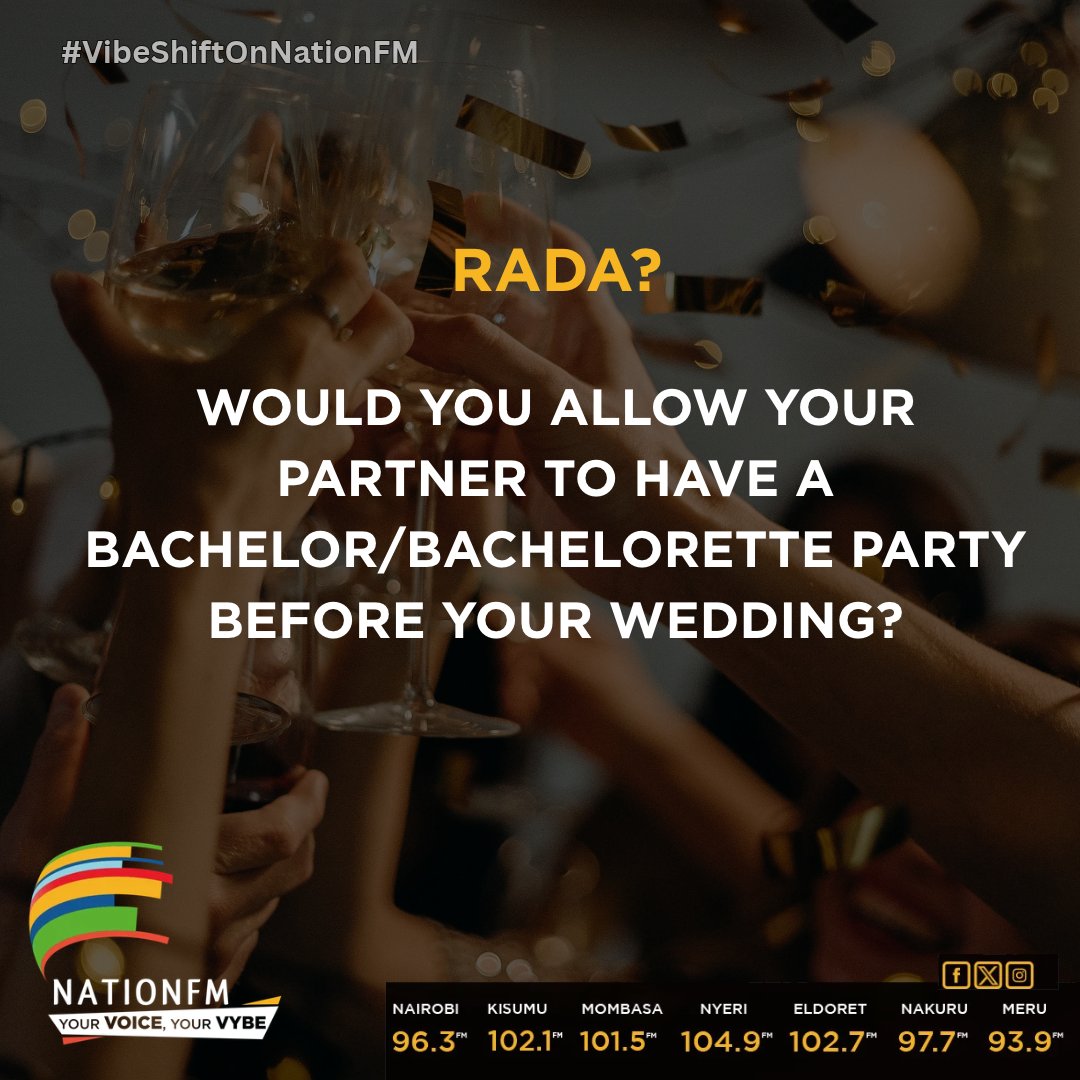 NationFmKE's tweet photo. You trust them… but should you trust the party? 😂
#VibeShiftOnNationFM https://t.co/iFJ7fZjIQb
