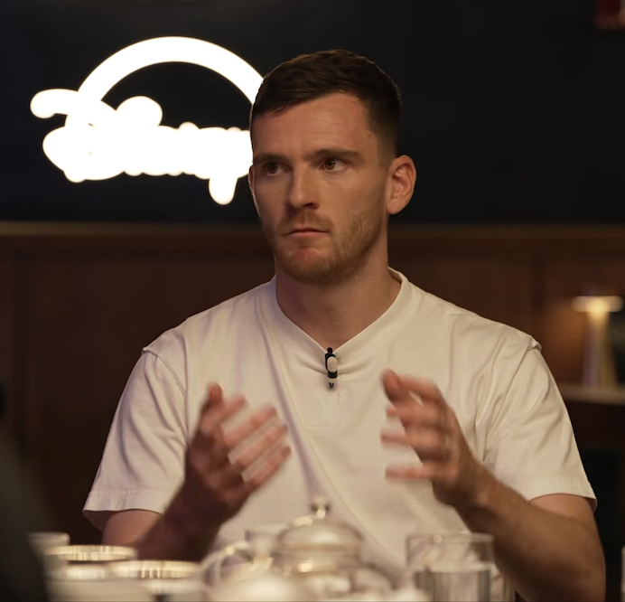 TouchlineX's tweet photo. 🚨🗣️ 𝗡𝗘𝗪: Andy Robertson on the difference between Arne Slot and Jürgen Klopp:

"Arne Slot was really into stats. He brought his own guy [Ruben] who was always on his iPad. Even if you did too many sprints in training, Ruben would get involved. So, they were a lot more glued to LOAD statistics."

In terms of tactics:

"Jürgen Klopp was always like... "IF we do this, NOBODY can match us!" It was more about US, not looking at the opponent."

"And with Arne Slot we would always analyse the opponent more, and looking at how we are going to play out from their tactics."

"Arne Slot would always say: "look, if THEY do this.. then WE do THIS, while Jürgen Klopp would just stick to his own blueprint, we NEVER changed under Klöpp, while Arne Slot would constantly adapt to the opponent's tactics."