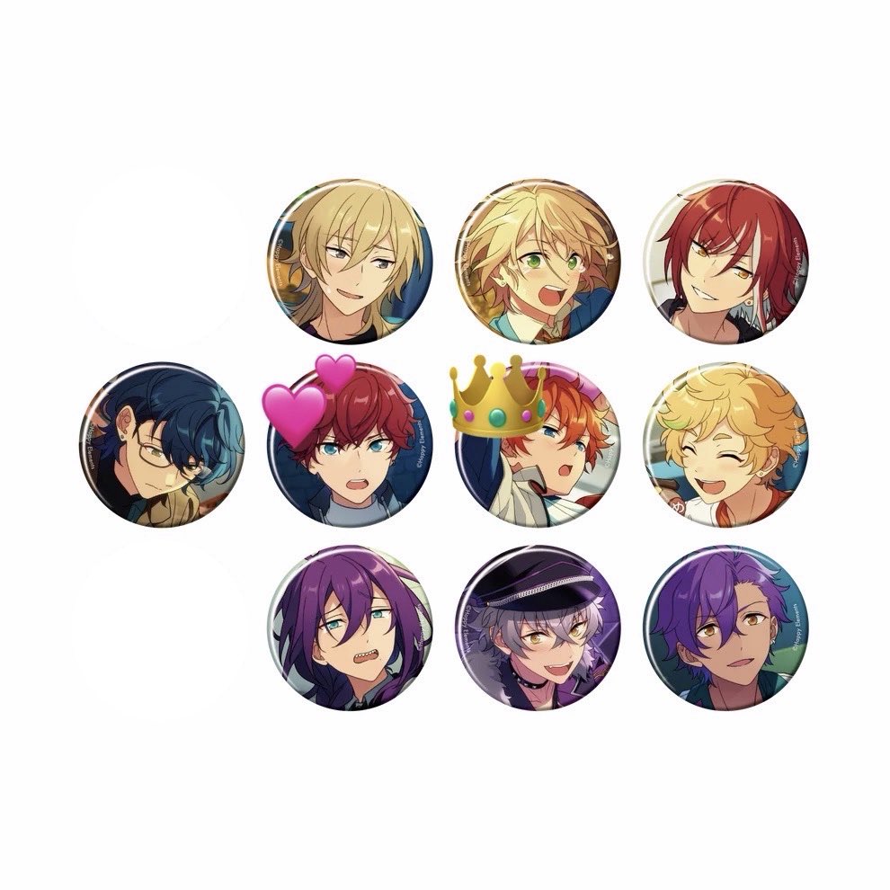 kiseki_mille's tweet photo. 【交換】あんスタ コレクション缶バッジ［2026 Sep.］-Idol Casual Side-

譲:斑.薫.藍良.夏目.つむぎ.宙.こはく.マヨイ.晃牙.アドニス

求:icスバル.c一彩>>i一彩

郵送のみ。ic2箱予約。
同レアリティ同士の交換希望。星4⇄スバルとの交換は比率違い等可能。
よろしくお願いします🙇‍♀️ https://t.co/0yAt1Wvsei