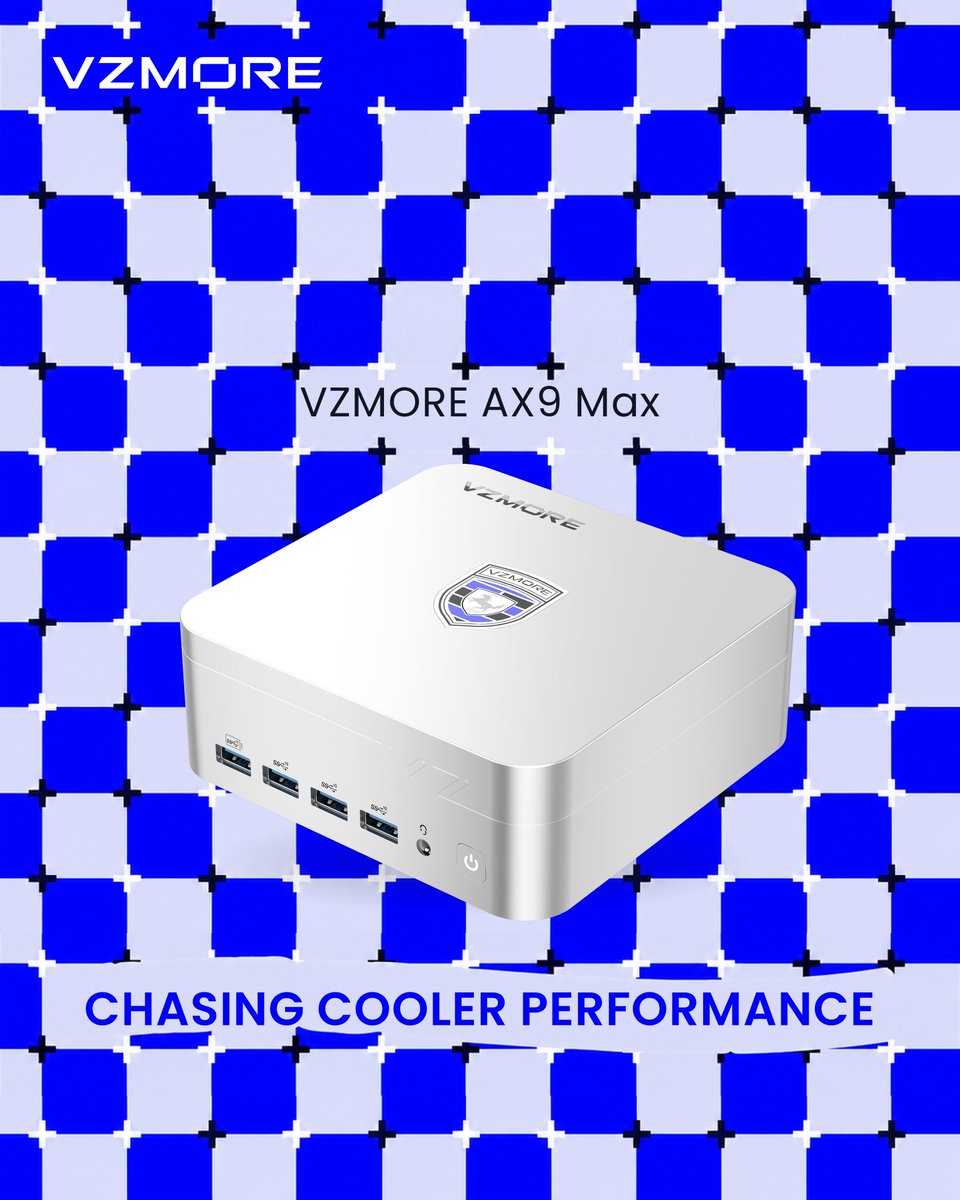 VZMORE_Official's tweet photo. Pick your pace. ⚡

🤫 Stay focused with 45W Silent Mode.
⚖️ Find your flow with 54W Normal Mode.
🚀 Push further with 65W Performance Mode.

Three modes. One VZMORE AX9 Max.  Which mode are you switching to today?

Visit more🔗Link BIO
Get 15% off with code: 𝐕𝐙���𝐀𝐗
----
#vzmore #MiniPC #tech #computer #mode #pc #performance #CoolingTech