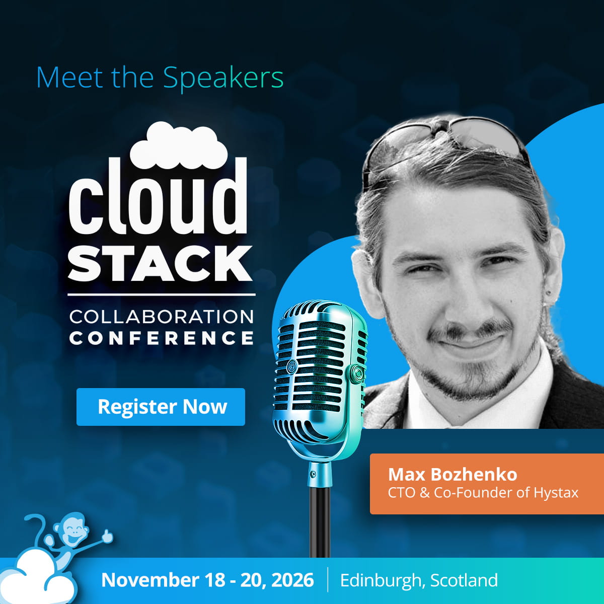 CloudStack's tweet photo. How can technology partnerships expand the capabilities available? Taylor Greiner from @ussignalcom and Max Bozhenko from Hystax will explore this at #CSCollab2026 in “Extending CloudStack Through Partnership: Modern Disaster Recovery for CloudStack.”
https://t.co/O4mLhYbDqV https://t.co/PlhSDh9818