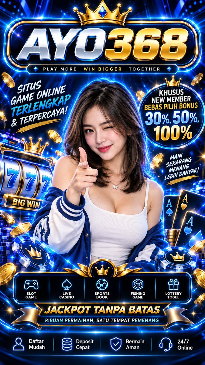 NichelleGarjdu's tweet photo. 🎯 SITUS SLOT GACOR HARI INI KAMIS
📌 Provider Viral Populer Indonesia 2026
🎰 Pola Gacor Nempur Terbaru RTP 98%
🎮 Mari Bersama Main Di AYO368 
😱 Scatter Adem Bikin Hati Jadi Damai

👉 Link Slot Gacor : https://t.co/qUTrRyv0U6 https://t.co/YTsouLOVuS