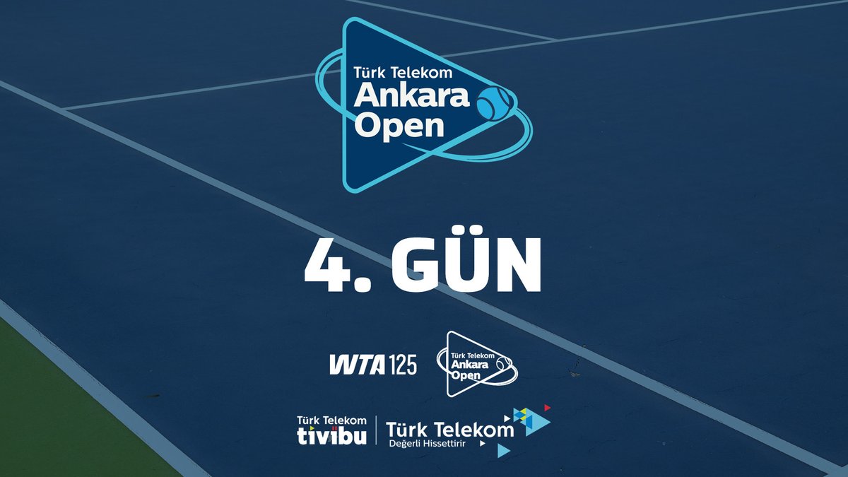 tivibuspor's tweet photo. Türk Telekom Ankara Open WTA 125 turnuvasında dördüncü günün yayın heyecanı başlıyor!

Teodora Kostovic - Elena Ruxandra Bertea mücadelesi 12.00'den itibaren Tivibu Spor 2 ve Tivibu Spor YouTube kanalında!

🔗https://t.co/FnBR0Fqvlf https://t.co/UFSyZU0Jbz