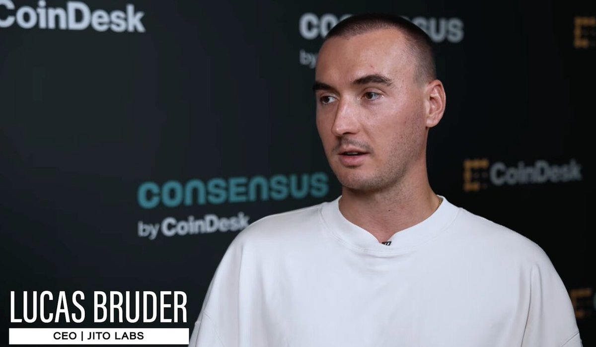 thejohnnycrypt0's tweet photo. “Markets tend to consolidate where liquidity, speed, and user demand reinforce each other.”
Lucas Bruder @buffalu__, Co-Founder of Jito Labs, speaking at Consensus by CoinDesk 2026, framed Solana’s recent growth as the result of infrastructure maturing alongside trading activity rather than simply benefiting from short-term market cycles.

One of the more notable observations was that the network’s most demanding period may have come during the memecoin boom. Rather than viewing that activity solely as speculation, Bruder suggested it functioned as a large-scale stress test that forced infrastructure providers to improve performance under extreme transaction loads. Those improvements now support broader use cases that extend beyond retail trading.

He also pointed to a growing class of users interested in trading virtually any asset onchain. In that context, tokenization becomes less about blockchain experimentation and more about expanding the range of assets available within increasingly liquid digital marketplaces.

The structural takeaway:
✅ Liquidity becoming a key competitive moat
✅ High-volume trading accelerating infrastructure maturity
✅ Tokenization expanding potential market participation
✅ Trading venues competing on execution quality and depth

The broader trend may be that blockchain networks are increasingly being evaluated like financial exchanges, on liquidity, reliability, market depth, and user experience, rather than on technical architecture alone.

Follow / Repost @Thejohnnycrypt0 for grounded insights on how digital assets are reshaping finance and how to ledger them. #thejohnnycrypto #bitcoin #Stablecoins #staking #BTC