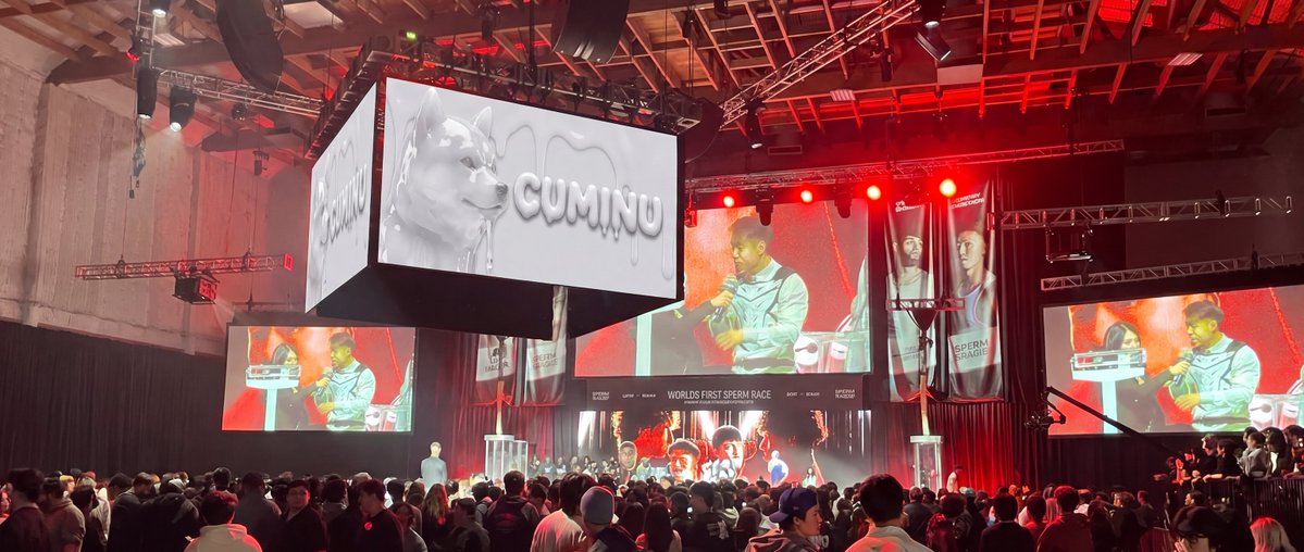 CUMINUpf's tweet photo. @SpermRacing How much would a banner advertisement cost at the next event? https://t.co/cHaimBlmnZ