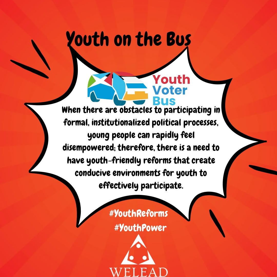 mutamba_tsitsi's tweet photo. An investment into youth leadership development requires also an environment that will allow that leadership room to grow.

Provide youth reforms for young people to fully engage!

#YouthOnTheBus
#WELEADAfrica
#YouthOnTheBus
#WELEADAfrica
#YouthOnTheBus
#WELEADAfrica
@weleadteam https://t.co/Uu3AoVg37a
