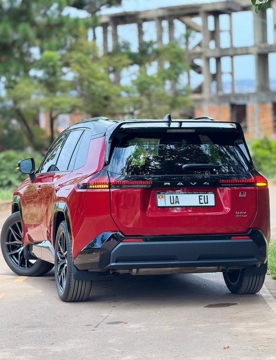 MrDriveUganda's tweet photo. The Toyota RAV4 GR Sport Plug-In Hybrid (PHEV) AWD, priced at 250,000,000 UGX, represents the premium segment of the mid-size SUV market in Uganda. https://t.co/gwVrPpSUDX