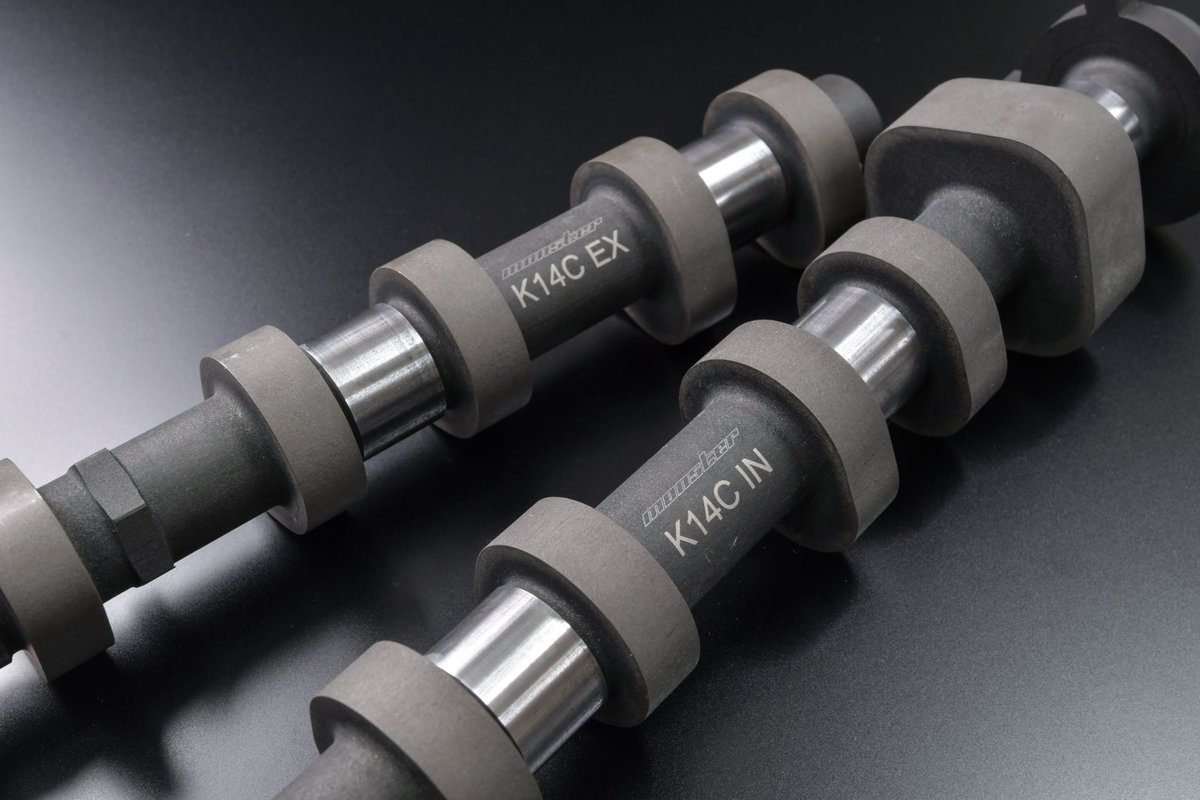 MONSTER_NEWS's tweet photo. 【NEW PRODUCT】
🔥K14C ハイフローカムシャフト新発売！
スイフトスポーツ [ZC33S]のK14Cターボに、
さらなる高回転域の伸びとレスポンスを。

JWRC参戦やパイクスピークで培ったレーシングテクノロジーを投入した、MONSTER SPORT渾身のハイフローカムシャフト。
4,500～6,750rpmのトルク・パワーを強化。
中高回転域のパワー特性とクイックレスポンスにより、
ワインディングからサーキットまで、K14Cの走りをさらに引き出します。

※本製品の装着にはECUの書き換えが必要です。

🔗製品詳細・購入はリプライ欄から！
#MONSTERSPORT #モンスタースポーツ
#SWIFTSPORT #スイフトスポーツ #ZC33S
#カムシャフト #CAMSHAFT
