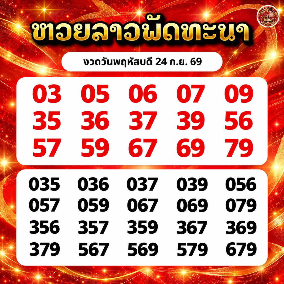 Maemphodaeng's tweet photo. 🇱🇦 แนว #หวยลาว งวดวันพฤหัสบดี 24 ก.ย. 69
เลข 6 ตัว : 509736
เลข 2 ตัว : 36
นามสัตว์ : อีเห็น
.
#แหม่มโพธิ์แดง #laolottery #ເລກລາວ
#ຫວຍລາວ #ຫວຍພັດທະນາລາວ https://t.co/jT86UfgXAb