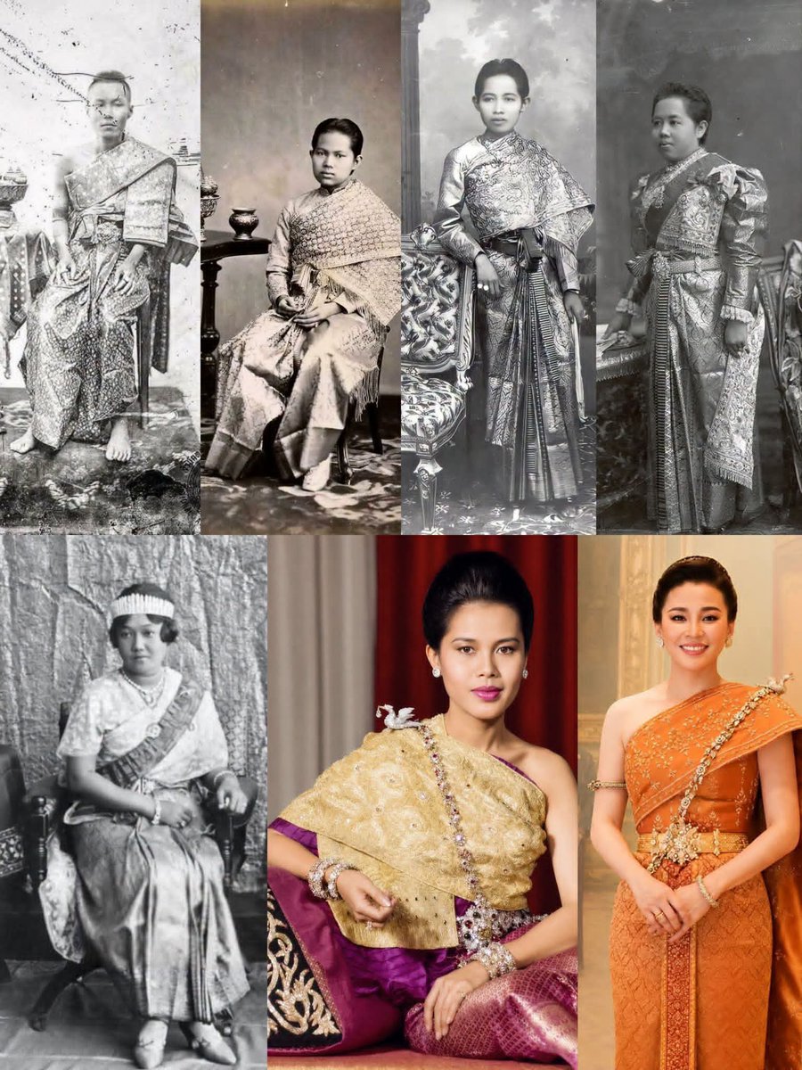 Little_n88's tweet photo. Enduring beauty and grace from the past are inherited by the present, preserved and developed to flourish for generations to come.👑🇹🇭
#QueeofThailand #Thaicostume #Thaioutfit #Chudthai #ThaiRoyalDress #Thaidress #savechutthai #Thainationalcostume #ThaiCulture #UNESCO https://t.co/RiyrX5D1I3