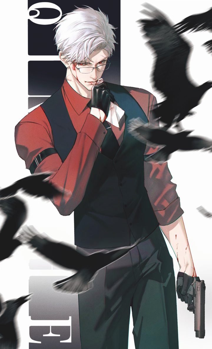 NicoleCole65296's tweet photo. Blood &amp; Crows 🖤

#러브앤딥스페이스 #恋与深空 #LoveandDeepspace  #진운 #秦彻 #Sylus #シン https://t.co/0ttmvISLCg