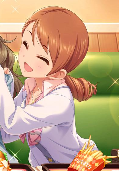 cyde_sx's tweet photo. マジで千早じゃねーか

あ、あとシンデレラガールズにはポテトが好きなアイドルがいるんですよ
北条加蓮ちゃんっていうんですけど https://t.co/9gVcMQmkAp