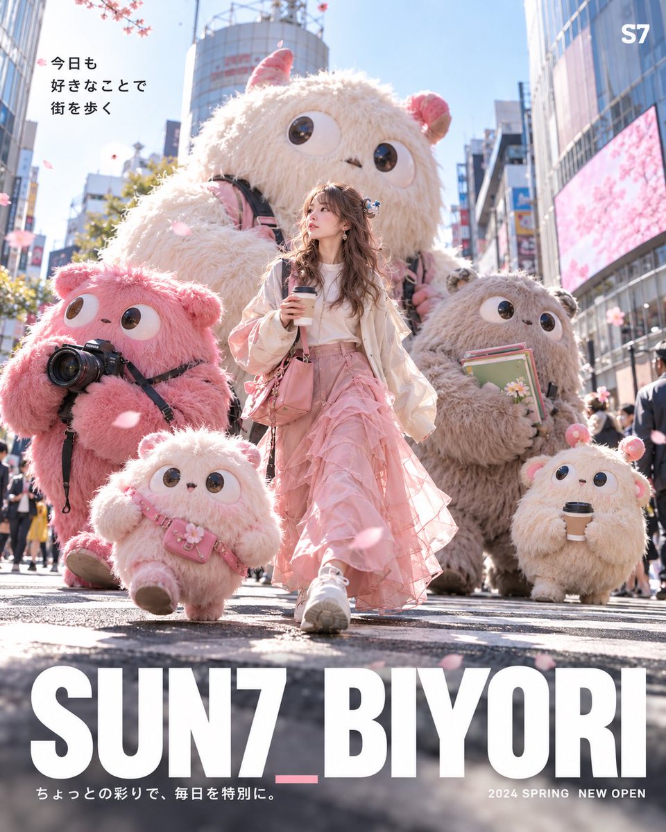 sun7_blog_canva's tweet photo. 【📣プロンプトお借りしました📣】
モンスターが絶妙に可愛くて、これだけでLINEスタンプにしたいぐらい✨
インスタのプロフバージョンで作成しました！ https://t.co/7nQ0RnqV3W