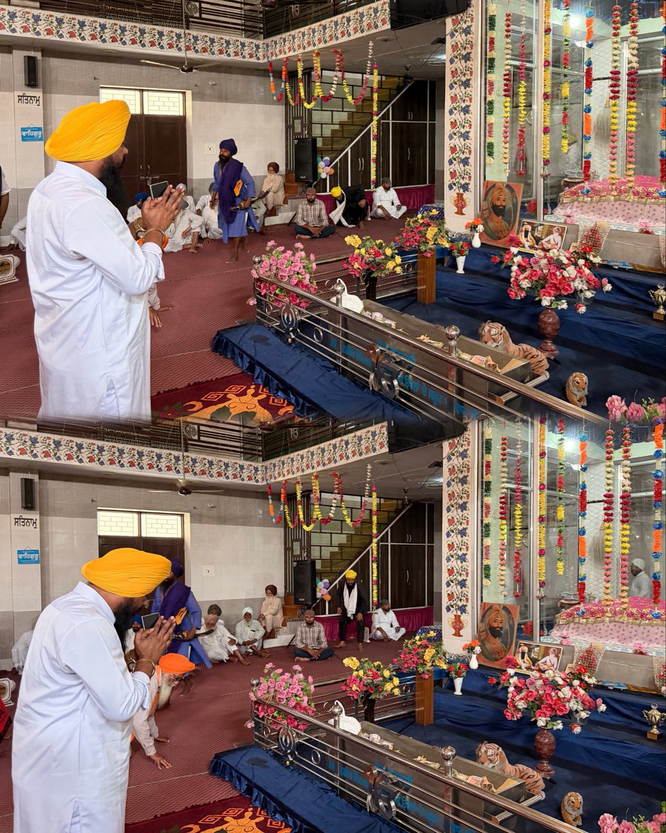 bilaspurmanjit4's tweet photo. ਮਾਨ ਸਰਕਾਰ ਵੱਲੋਂ ਕਿਸਾਨਾਂ ਦੇ ਖੇਤਾਂ ਤੱਕ ਨਹਿਰੀ ਪਾਣੀ ਪਹੁੰਚਾਉਣ ਲਈ ਕੀਤੇ ਜਾ ਰਹੇ ਉਪਰਾਲਿਆਂ ਤਹਿਤ ਮੇਰੇ ਹਲਕੇ ਦੇ ਪਿੰਡ ਰੌਤਾਂ ਵਿਖੇ ਤਕਰੀਬਨ 6  ਕਰੋੜ ਰੁਪਏ ਦੀ ਲਾਗਤ ਨਾਲ ਖੇਤਾਂ ਵਿੱਚ ਪਾਈਆਂ ਗਈਆਂ ਨਹਿਰੀ ਪਾਈਪਾਂ ਦੀ ਖੁਸ਼ੀ ਵਿੱਚ ਕਰਵਾਏ ਗਏ ਸਹਿਜ ਪਾਠ ਦੇ ਭੋਗ ਵਿੱਚ ਹਾਜ਼ਰੀ ਲਗਵਾਈ। https://t.co/KnYN5mFuoV