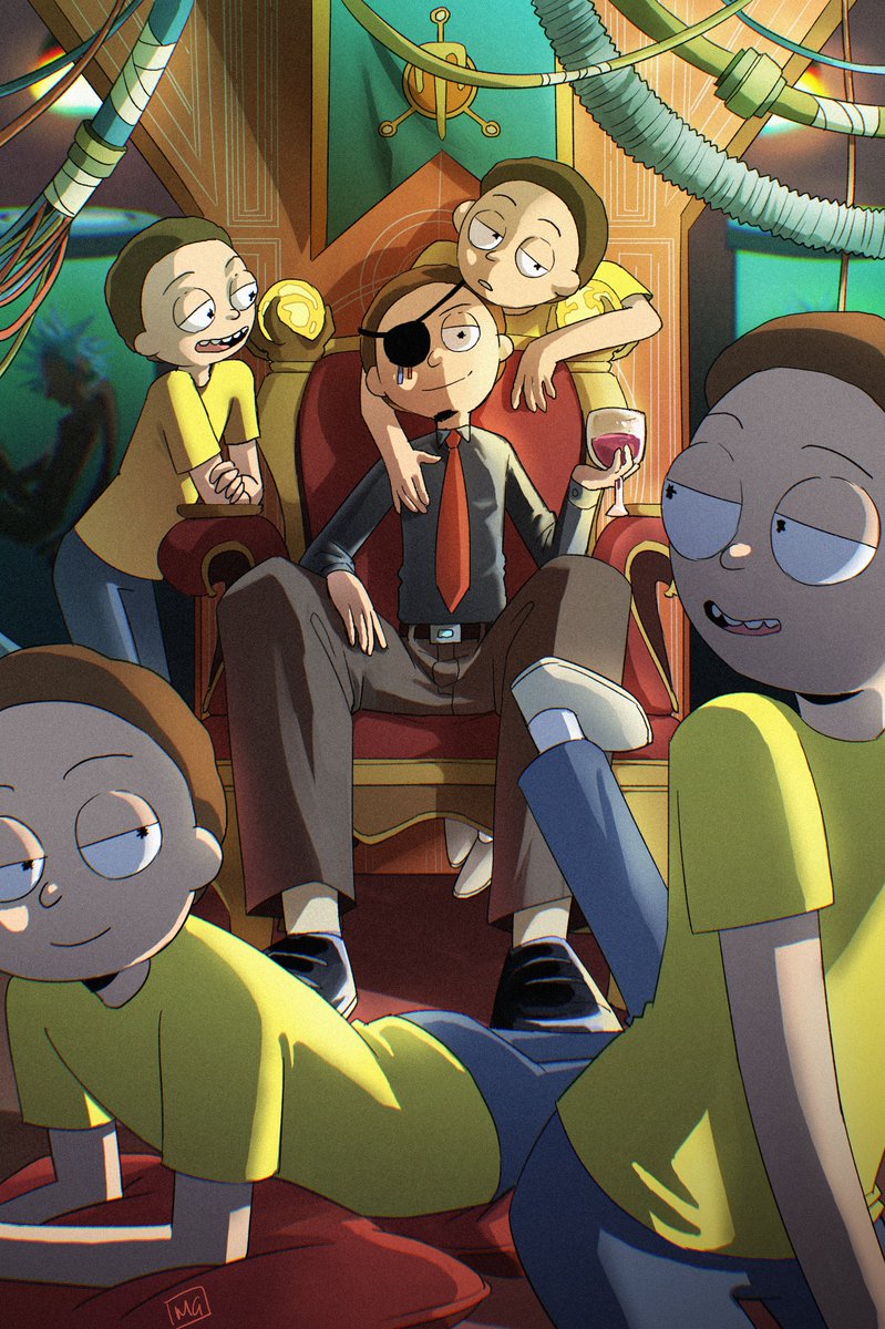 OtterStorm's tweet photo. as things should be. #evilmorty #mortycest https://t.co/WrMy6wyl5M