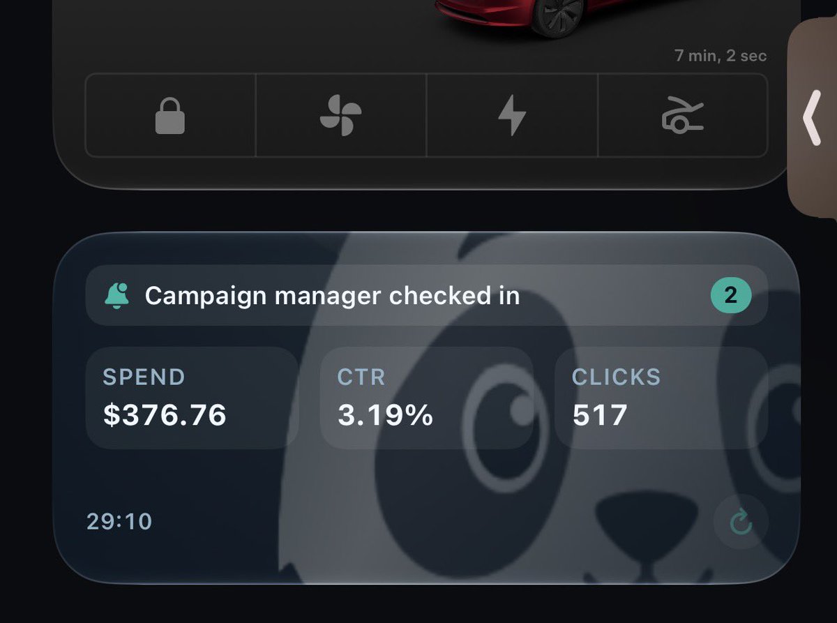 LazyAdsAI's tweet photo. Lazy Ads mobile app coming soon

See your ad campaigns from a widget in your homescreen https://t.co/8BUMohXgxs
