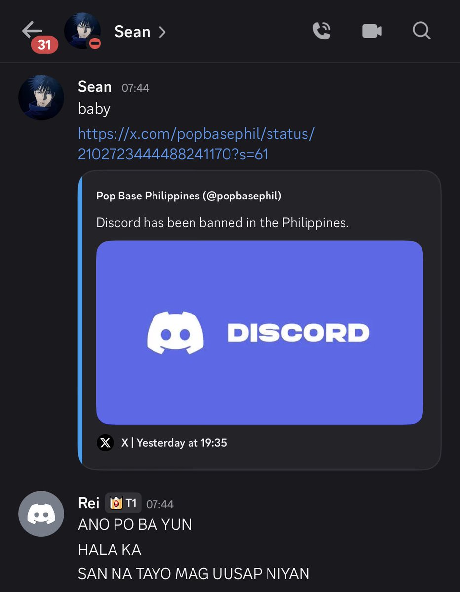 wontoends's tweet photo. #seanrei break up dahil wala nang discord? https://t.co/Pd6qEp5WUh