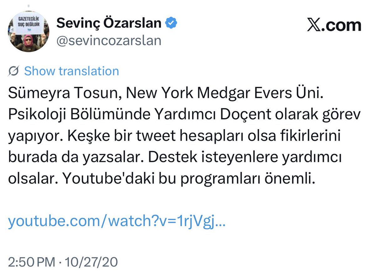 MattAvon2's tweet photo. @AfSV_TR Akademisyen Doç. Dr Sumeyra T. Hanimefendi galiba X hesabi yok ; mağduriyetleri duyurmada bile X sosyal medya hesabı kullanmayan bir akademisyen Sosyal Medya İletişim Rehberi Seminerinde sunum yapmış ; bildiri yayınlamış ! 6 yıl önce @sevincozarslan hanımefendi davet etti X Hesabı olsa diye ama maalesef hala yok ; varsa bu iletimi düzeltmeye hazırım