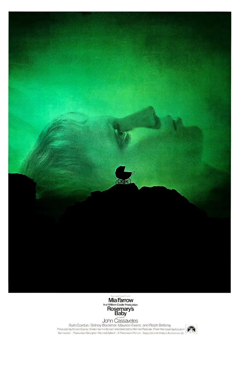 dapecorts's tweet photo. La semilla del diablo (1968). Roman Polanski https://t.co/18QaeDV2z8