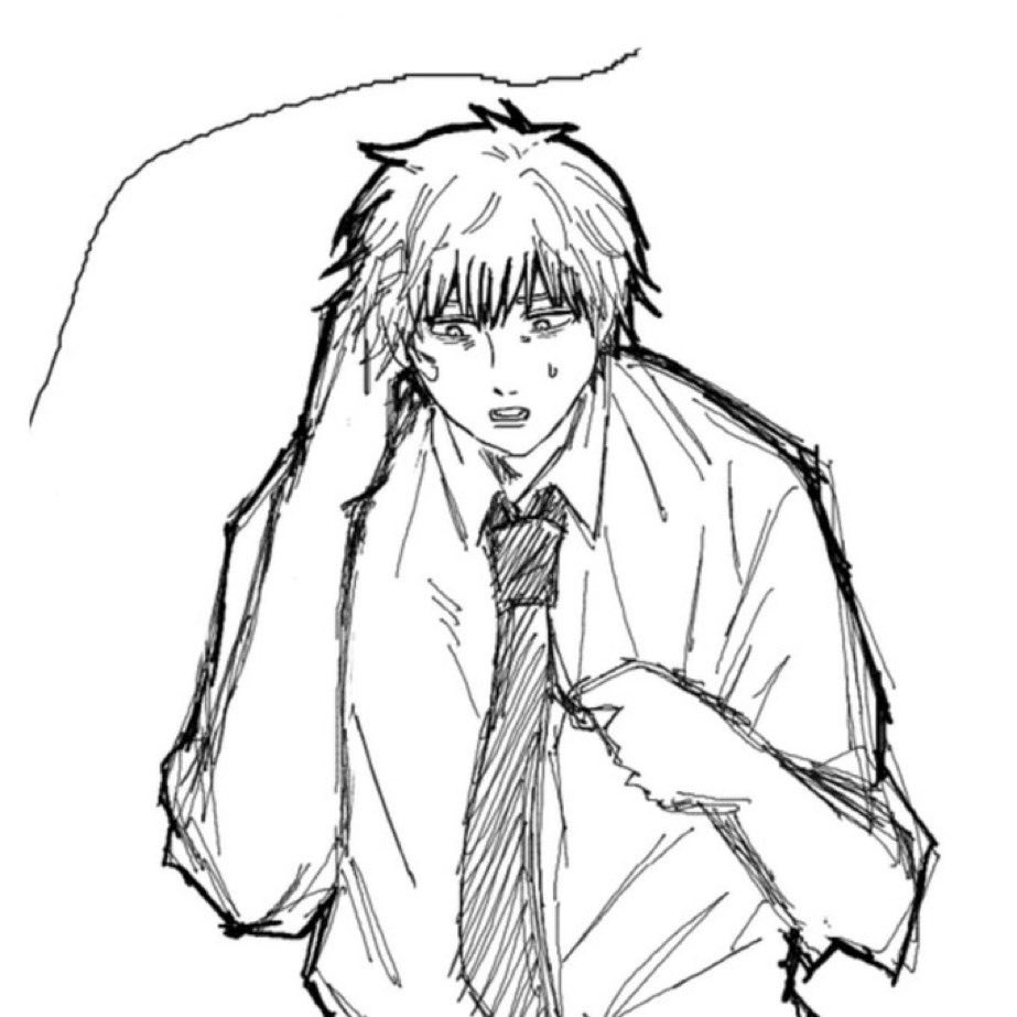 kaki88642's tweet photo. なんとなくで描いたデンジくん https://t.co/KPoYBd0x4G