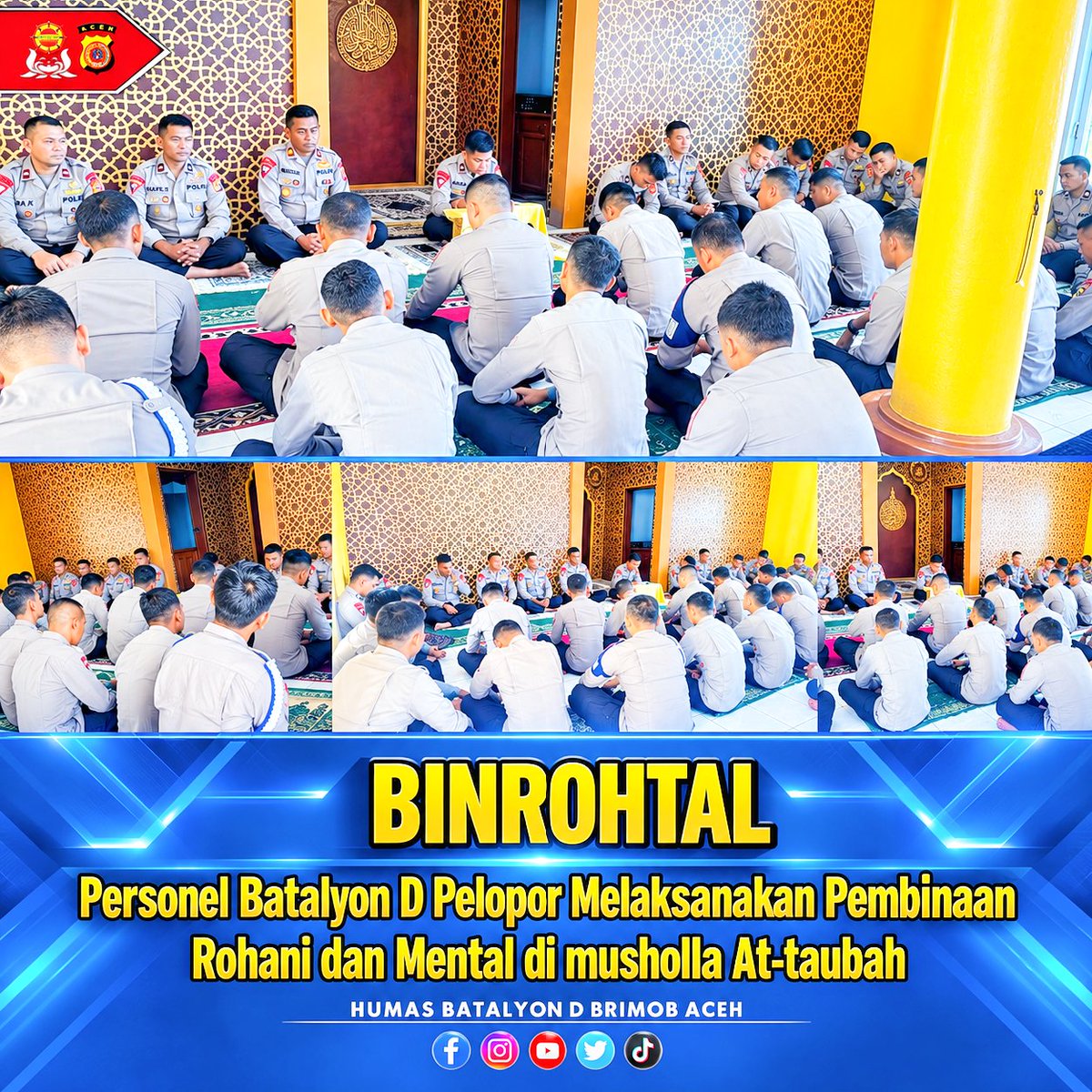 brimobgayolues's tweet photo. #brimob_id
#polisi_indonesia
#humasbrimobaceh
#humaskropsbrimobpolri
#humaspoldaaceh
#divisihumaspolri
#multimediahumaspoldaaceh
#krops_brimob_polri
#bidhumaspoldaaceh
#Humaspolres
#Humaspolda
#humas_brimob_aceh
#humaskorpsbrimob
#kapolri
#polri https://t.co/RcLcgUWmOT