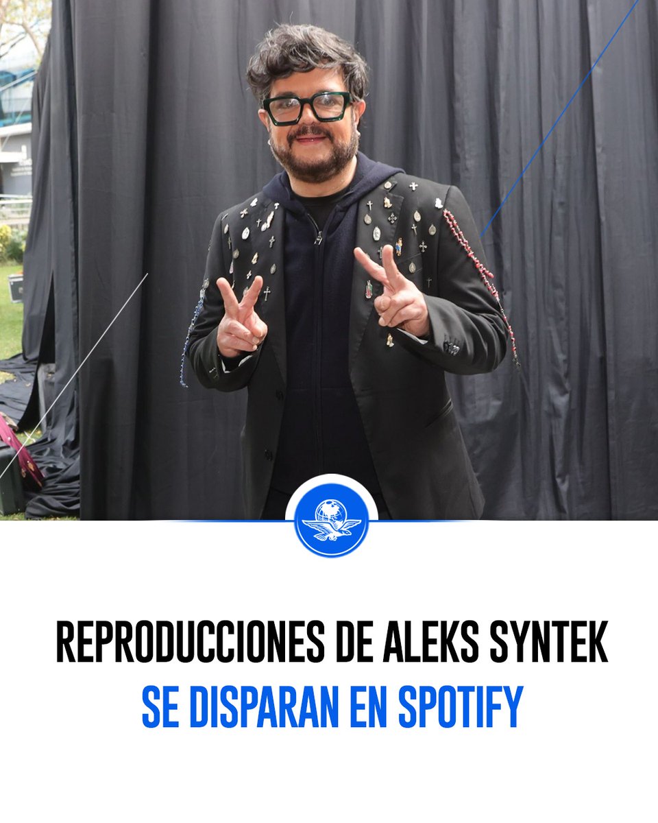 El_Universal_Mx's tweet photo. 📈 Aleks Syntek registró un aumento de reproducciones en plataformas de música

Según métricas musicales como Chartmetric y SpotifyTracked, la audiencia diaria del intérprete registró un incremento del 630% en sus reproducciones

El hito más relevante del repunte ocurrió el pasado 22 de septiembre, cuando su clásico tema "Duele el Amor" escaló en los listados de Spotify México hasta alcanzar aproximadamente 951 mil reproducciones diarias en un solo día

https://t.co/9rqG5ucRj5