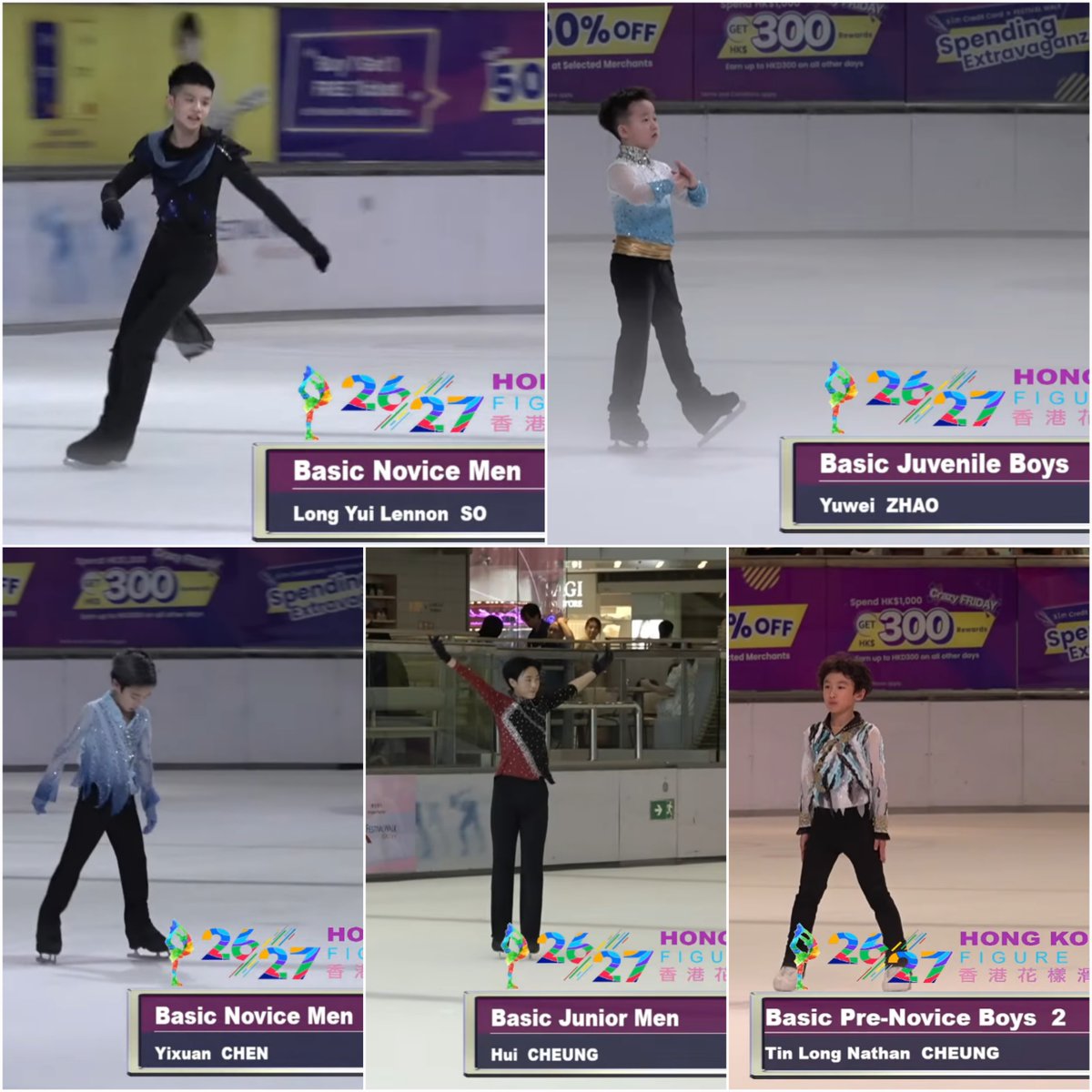 starfishh127's tweet photo. Sep 22-23, 2026 Hong Kong Open Figure Skating 2026/2027

It's like a gathering of fanyu boys 😂 There's Megalovania, Ballade, Otonal, Masquerade, POTO... https://t.co/mzMNJqVmgt