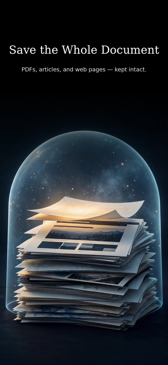 digext_app's tweet photo. Notes scattered everywhere? Save documents, webpages and articles into one private library — search them, ask them, convert them. #nativeiosapp #documents #digext https://t.co/nAD0R6XlrO https://t.co/h62EnZpwX0