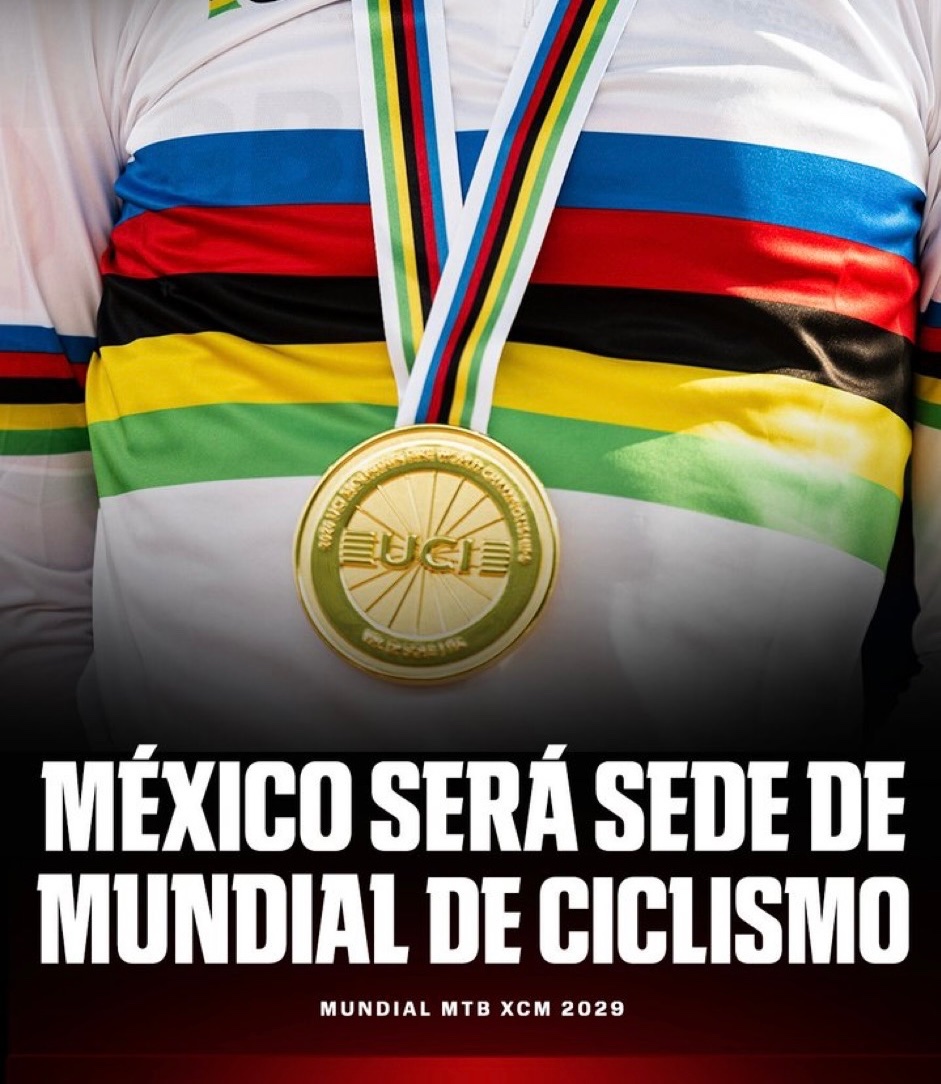 AViverosNoticia's tweet photo. MÉXICO SERÁ SEDE POR PRIMERA VEZ DE UN MUNDIAL DE CICLISMO; PUEBLA ALBERGARÁ LA JUSTA EN 2029
#Ciclismo #Mundial #Mexico
https://t.co/zwp74Eaz2U https://t.co/ZATS1MojZU