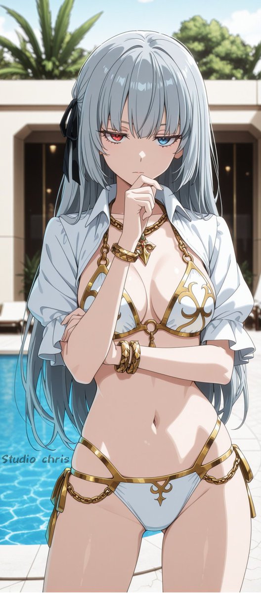 chris30ai's tweet photo. 絶好の水着日和😎

ルミナス/転生したらスライムだった件
That Time I Got Reincarnated as a Slime　#転スラ https://t.co/gB5mPkbonm