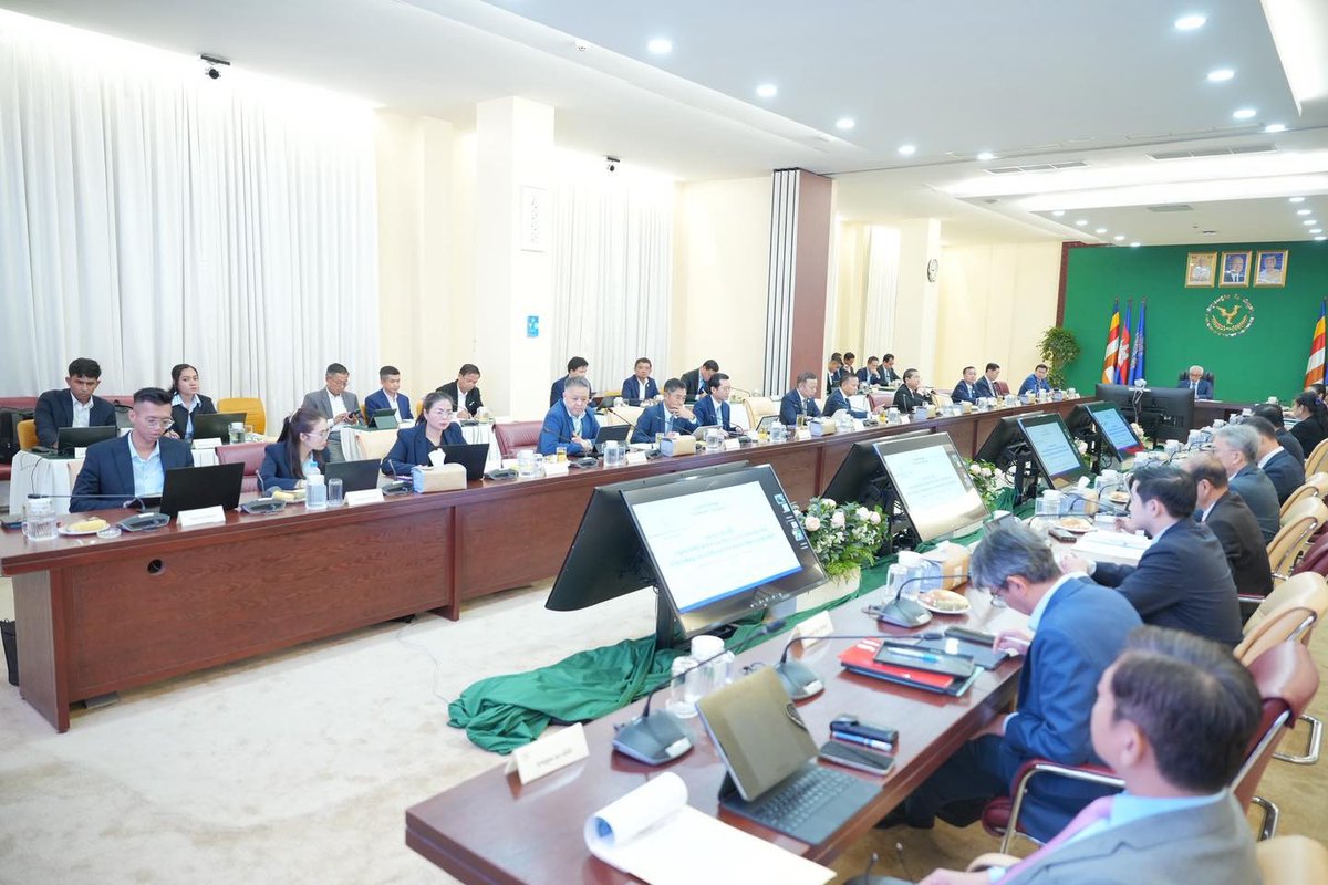 MoCCambodia's tweet photo. His Excellency Reach Ra, Secretary of State of the Ministry of Commerce, attended a meeting of the National Productivity Committee of Cambodia (NPCC) presided over by His Excellency Dr. Aun Pornmoniroth,...
👉 Read More: https://t.co/tkV7ejCyOj https://t.co/l7vkclCedj