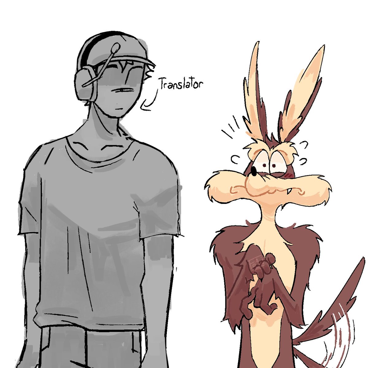 Sr_FranZZZ's tweet photo. Ok nobody seemed to got my vision of slimeknight x wileroad, so Im gonna pull this card... Actor AU (AU that Chuck Jones made himself btw what) RANDOM STUFF DO SOMETHING!!!
#Coyotevscame #wileroad #roadrage #wileecoyote #roadrunner https://t.co/v20mm7tYFL