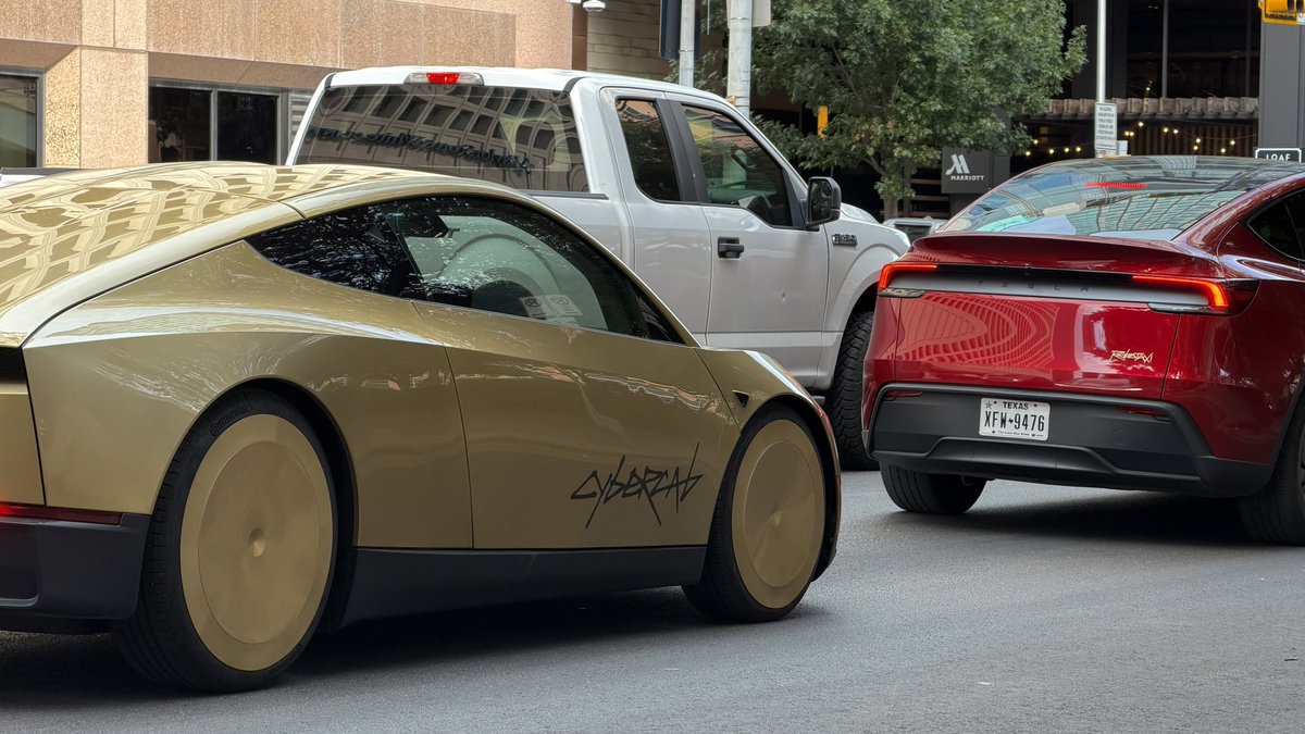 niccruzpatane's tweet photo. You can’t make this up. 😂

Tesla now has 420 Model Y Robotaxis and 69 Cybercabs registered in Texas.

The prophecy has been fulfilled. https://t.co/uDr9PKyf5H