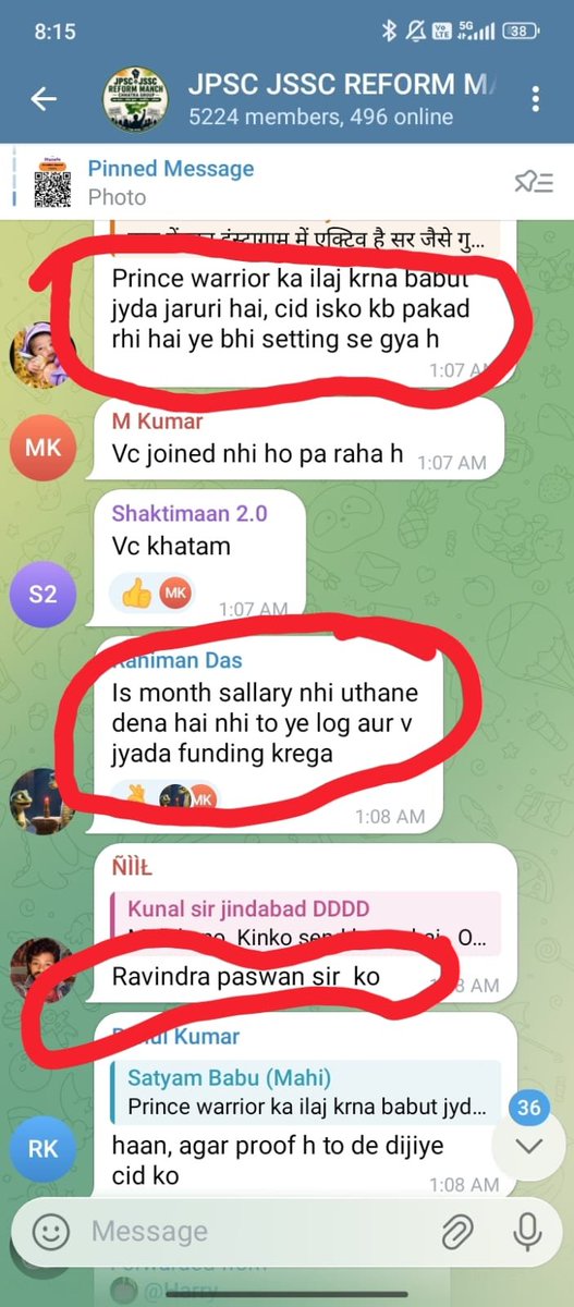 PrinceP38815981's tweet photo. क्या इसी उद्देश्य के लिए इस ग्रुप का निर्माण किया गया था??
झारखण्डी 96% और न्याय की जीत 100%🔱🙏🏻 न्यायालय में पूर्ण विश्वास है।
@SACHNAMA_ @gutthi_org @yourBabulal https://t.co/fTWVaHb7dB