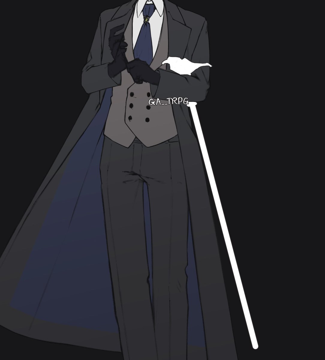 GA__TRPG's tweet photo. 細部は描き途中だけど
←これが　　　　こうなる→ https://t.co/vLuDYTdbSB