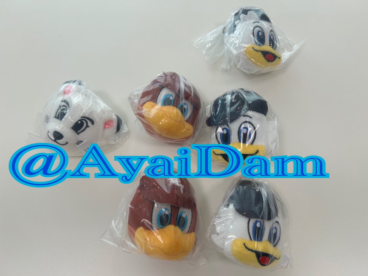 AyaiDam's tweet photo. 交換譲渡】プロ野球マスコット　フェイスぬいぐるみ

譲:画像1.2
求:画像3.4（スターマン、ハリーホーク各1）、定価＋送料にて譲渡
交換が決まり次第、譲渡へ切り替えてさせて頂きます。
大阪梅田にて手渡しもしくは郵送交換
難しいと思いますがお気軽にお声掛けください https://t.co/AMsQd7a8Oz