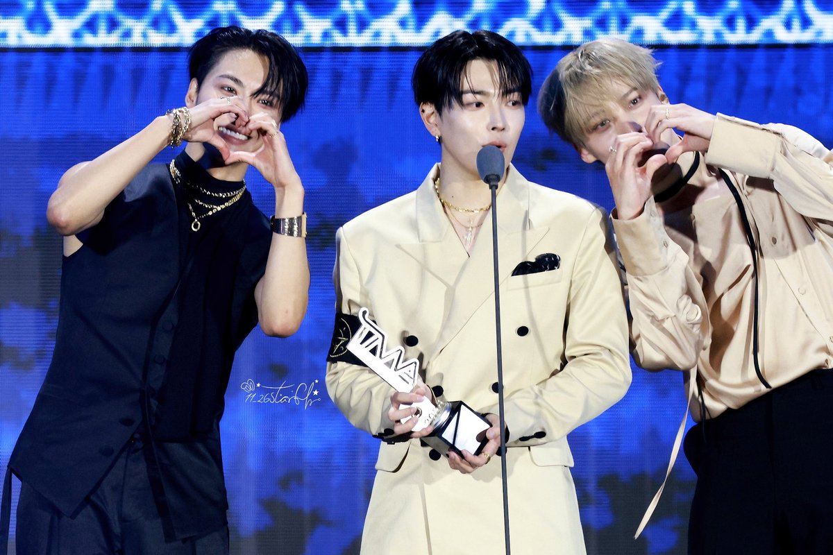11_26starflr's tweet photo. 260919-TMA🫶🏻🐿️🫶🏻

#ATEEZ  #SEONGHWA  #HONGJOONG #YUNHO https://t.co/0o9NHJm6uu