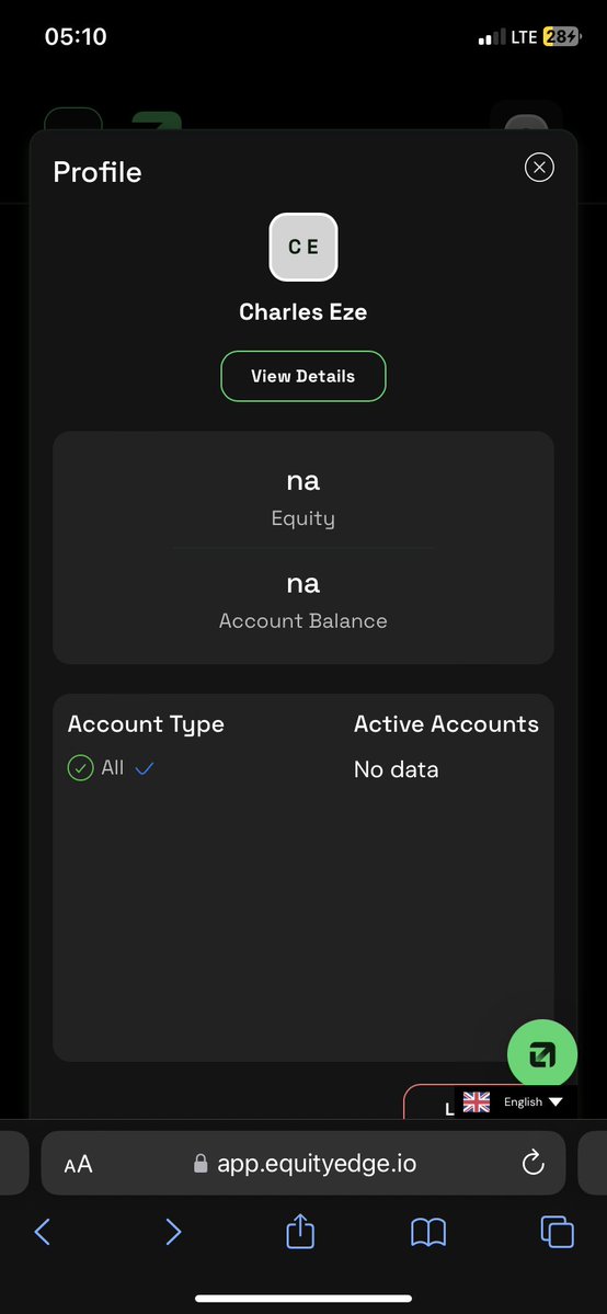 _EzeCharles's tweet photo. @EquityEdgeUK I am in. 
All done and ready to go🔥

Thank you 🫡🫱🏾‍🫲🏽

@fx_eazy @deartrader__ @crt https://t.co/J7we1jrtH9