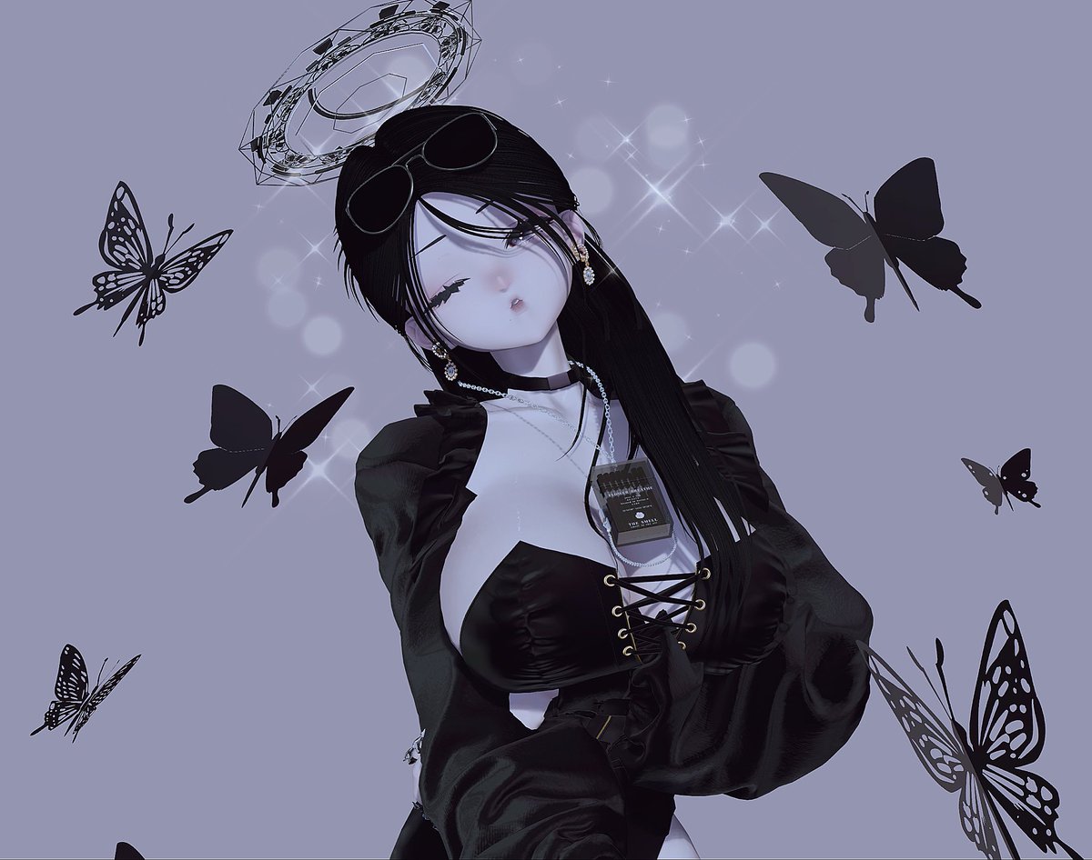 Spic4450409's tweet photo. 🦋🖤🦋
#ThirdPenguin #蠱惑のミダリス https://t.co/HyjCsf2Qjz