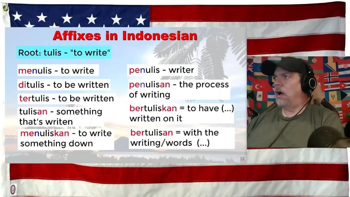 re_kiriyama's tweet photo. Wait until you meet the bane of Indonesian learners : affixes suffixes and prefixes https://t.co/aCApPY8xkU