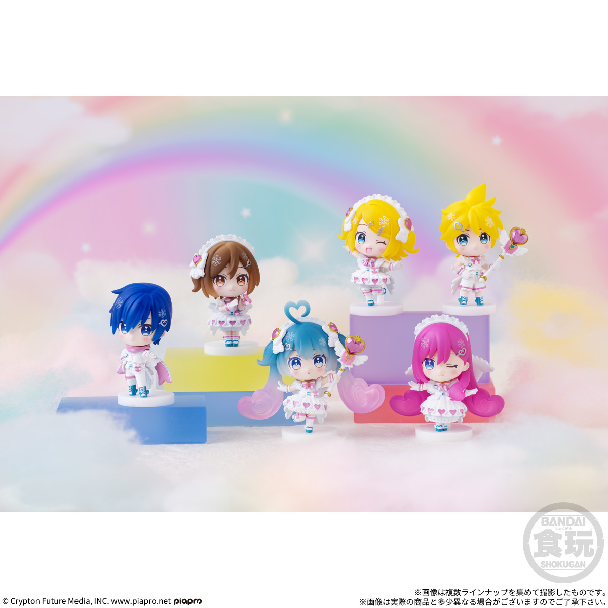 syokugangu's tweet photo. 【#食玩 新商品！】

「初音ミク SNOW MIKU2027 COLLECTION」

✨️「雪ミク2027」をかわいくデフォルメしたコレクションフィギュアが登場！
https://t.co/UuGJyhBzfM https://t.co/9XETO1999X