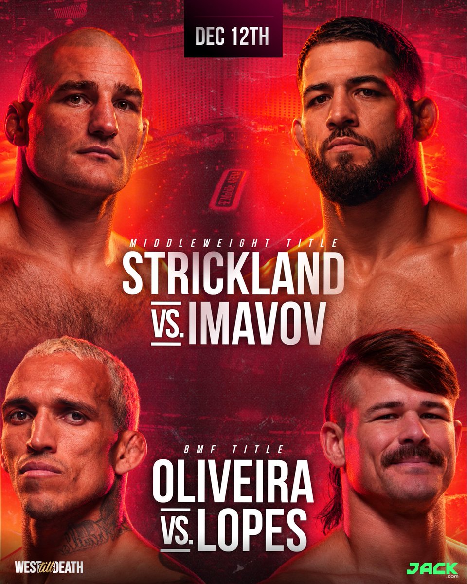 WestTillDeath's tweet photo. The Main &amp; Co-Main event rumored to be in the works for #UFC 335 on December 12th. https://t.co/UA0foMY04J