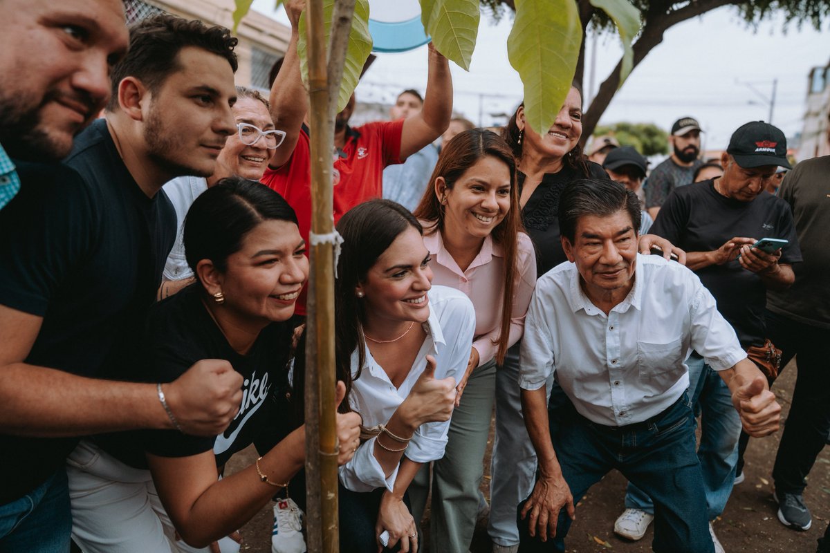 JeanIniguezM's tweet photo. Guayaquil nunca más volverá a ser una ciudad gris, juntos, ya la pintamos de esperanza.
Mientras otros traían palmeras con fines ornamentales (intentándose sentirse en Miami), la administración de Aquiles Álvarez, sembró árboles nativos, y con eso, contrarrestó el calor extremo, recuperó nuestra identidad, manejó eficientemente los recursos, porque el mantenimiento es exponencialmente más barato y reconstruyó el tejido social. 
Es la diferencia entre el día y la noche, entre los que aman Guayaquil y los que solo se quieren servirse de ella.
Con Fiorella y con Sofía, esta política pública será garantizada. 
#YoConFio #GuayasVencerá