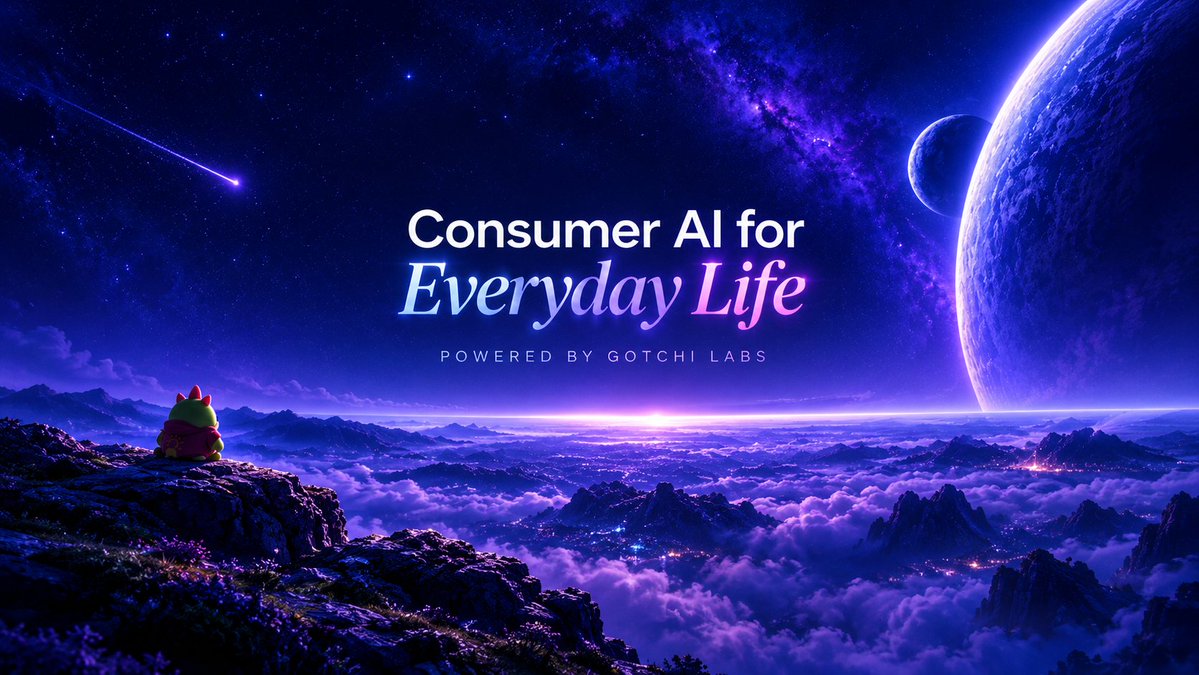 blurmask's tweet photo. AI participating in the economy could change how we use software.

Today, we usually use an app to find information, make a decision, then complete the transaction ourselves. Consumer AI is moving toward systems that can understand what we need and help carry out the next step.

Gotchi is building AI experiences that can eventually connect intelligence with real-world commerce, instead of stopping at the conversation. 

@sleepagotchi @NucleusCodes