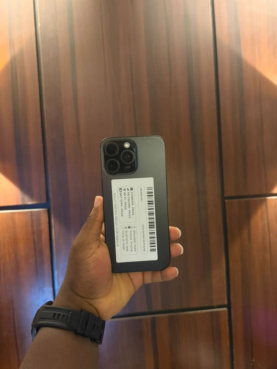 Agba_burna's tweet photo. 🇨🇦iPhone 16 pro max 256gb Physical + ESIM BH 89 🏷️ 1.1million

I can deliver to your doorstep 
Contact us 09121728722
Ikeja Lagos https://t.co/fuyPNQaGom