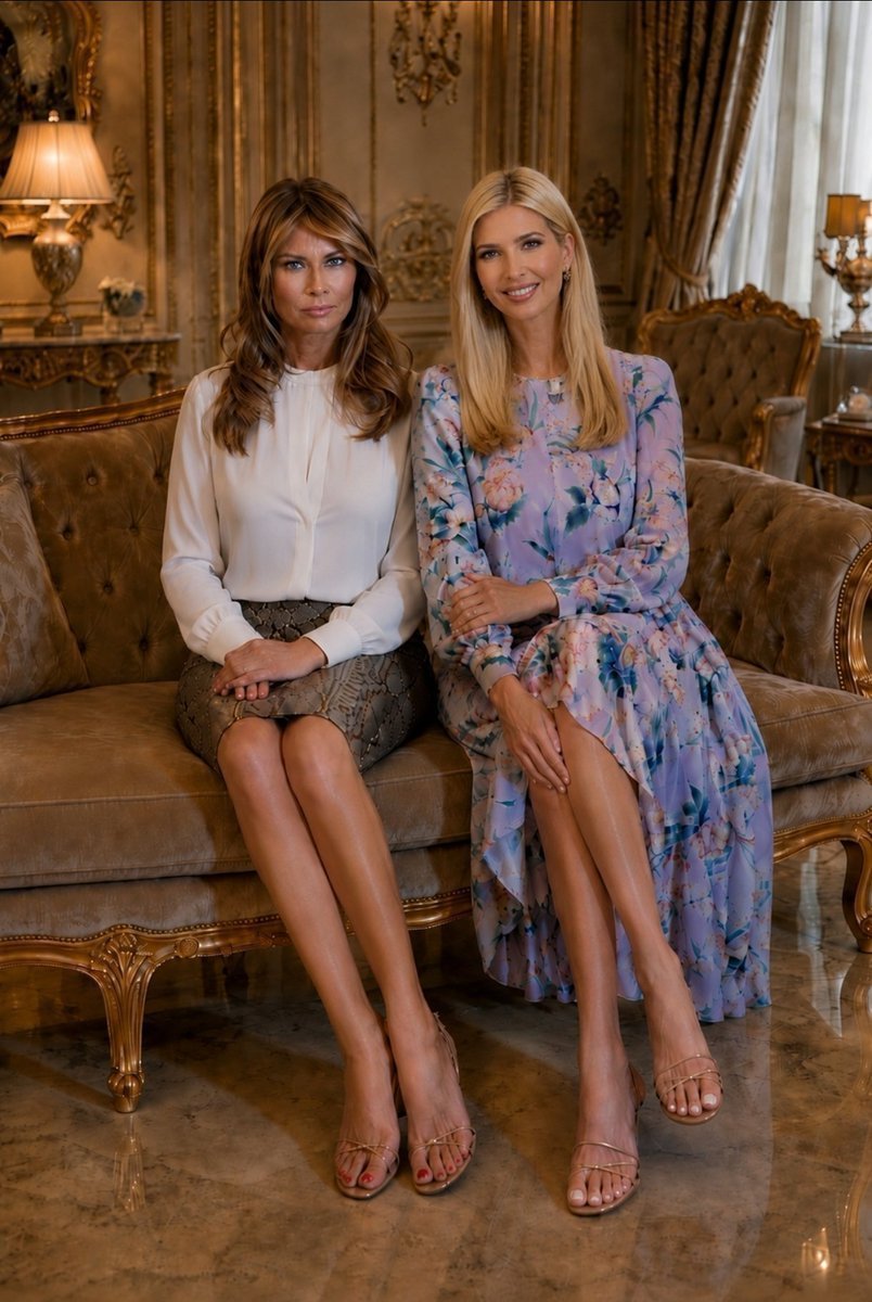 ladymelenaia's tweet photo. ✨ MELANIA TRUMP &amp; IVANKA TRUMP ✨

🤍 Two women. One timeless story.
Grace in every glance.
Strength in every step.
Quiet luxury in every detail.
✨ Elegance is not worn — it is lived.
And together, they make it timeless.
#MelaniaTrump #IvankaTrump♥️ https://t.co/K8jQrS7kw9