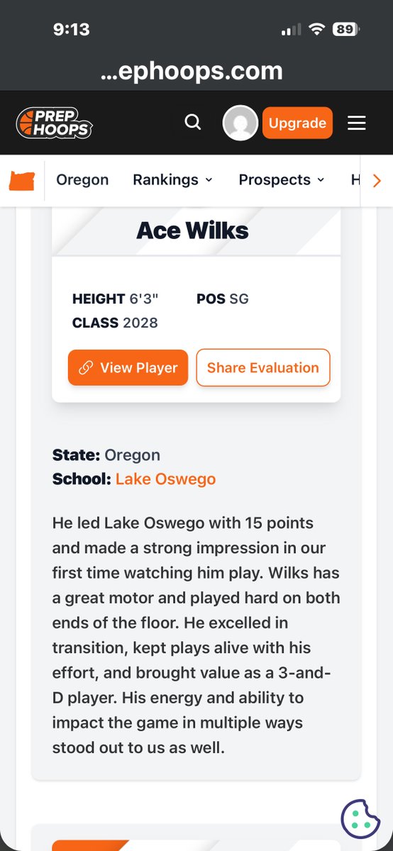 AceWilks_2028's tweet photo. Thank you @PrepHoopsOR! Always grinding! https://t.co/tlAXuOq6jZ