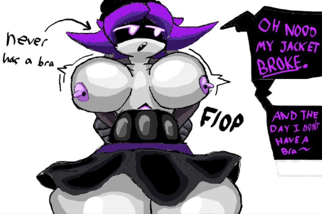PragioNSFW's tweet photo. #uzidoorman #murderdrones #mdtwt 

her flirting methods are indirect and direct at the same time

is she ever not horny? https://t.co/QpQFJ48hso