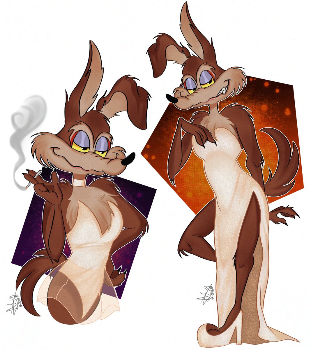 Laniiidy's tweet photo. We had Jessica Coyote
But what about Holly Coyote? 
#WileECoyote #looneytunes #coyotevsacme #coyote https://t.co/rmrTiQTnCk